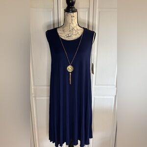 Forever Rose Couture Navy Dress Size 1X